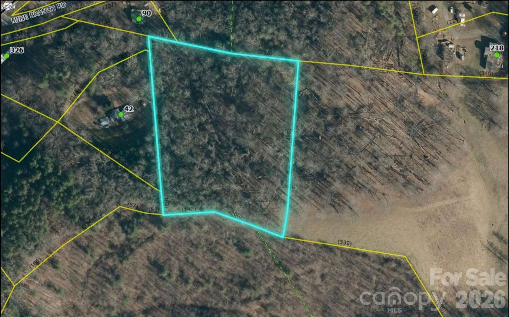 4 Acres of Residential Land for Sale in Burnsville, North Carolina