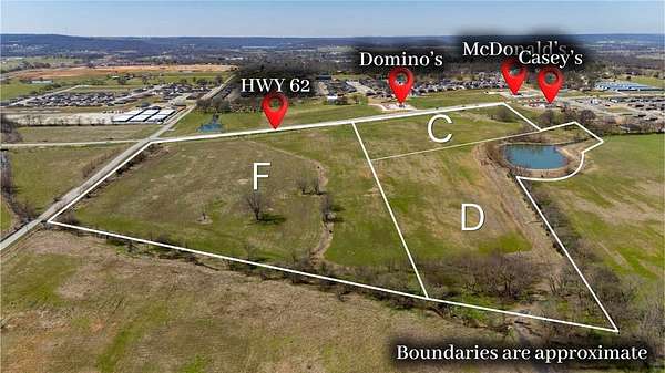 27 Acres of Mixed-Use Land for Sale in Prairie Grove, Arkansas