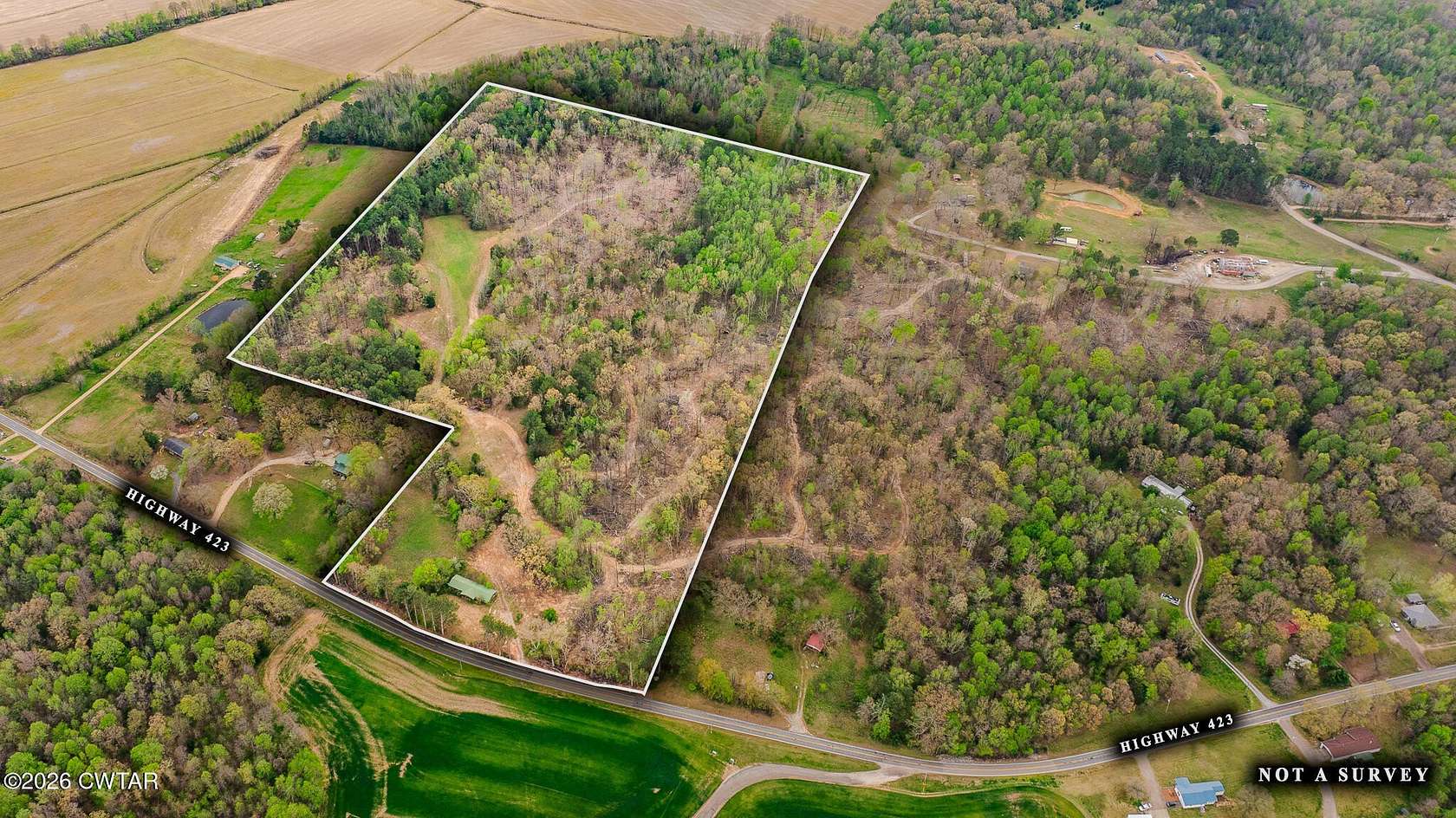 40.3 Acres of Recreational & Residential Land for Sale in McKenzie, Tennessee