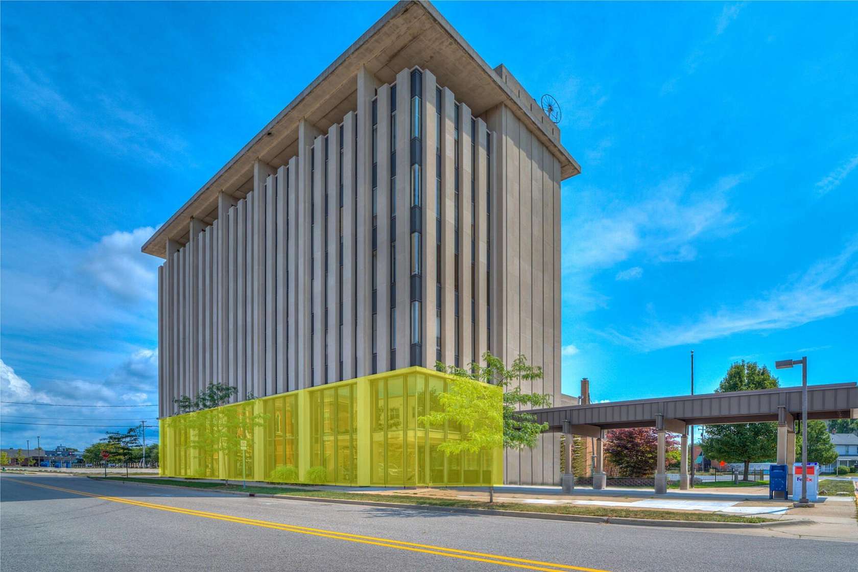 2.1 Acres of Improved Commercial Land for Lease in Muskegon, Michigan