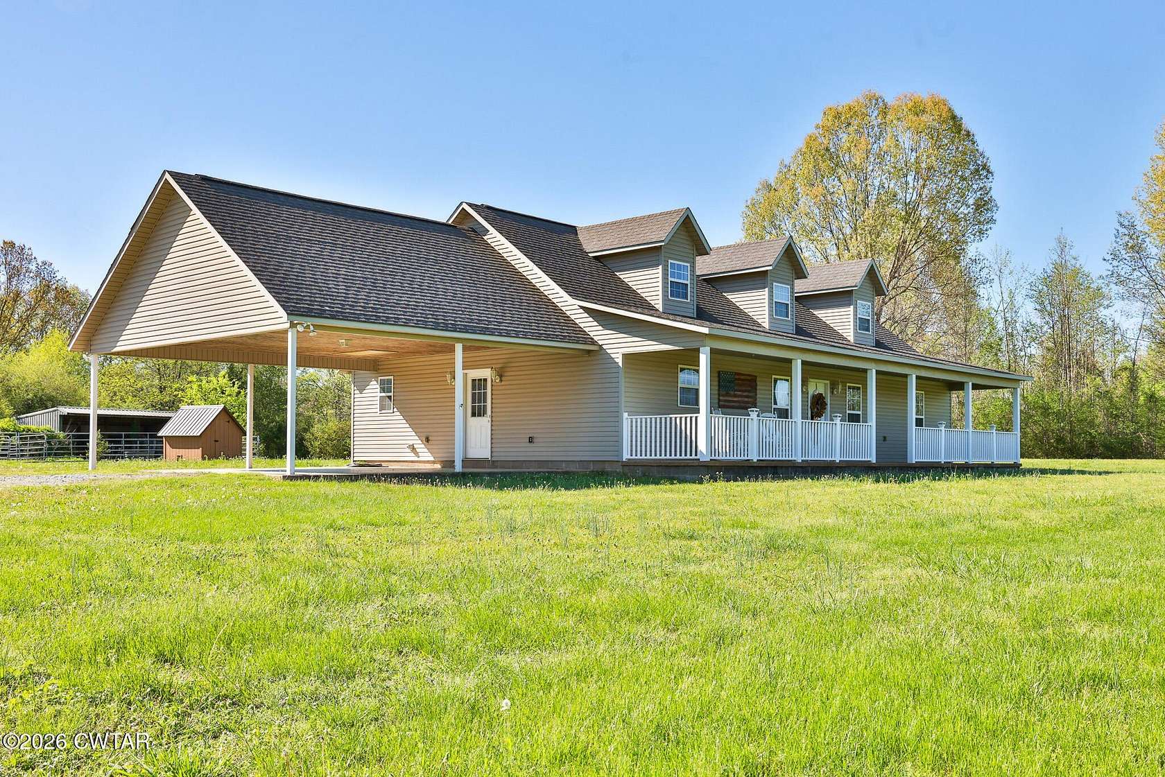 19.5 Acres of Land with Home for Sale in Greenfield, Tennessee