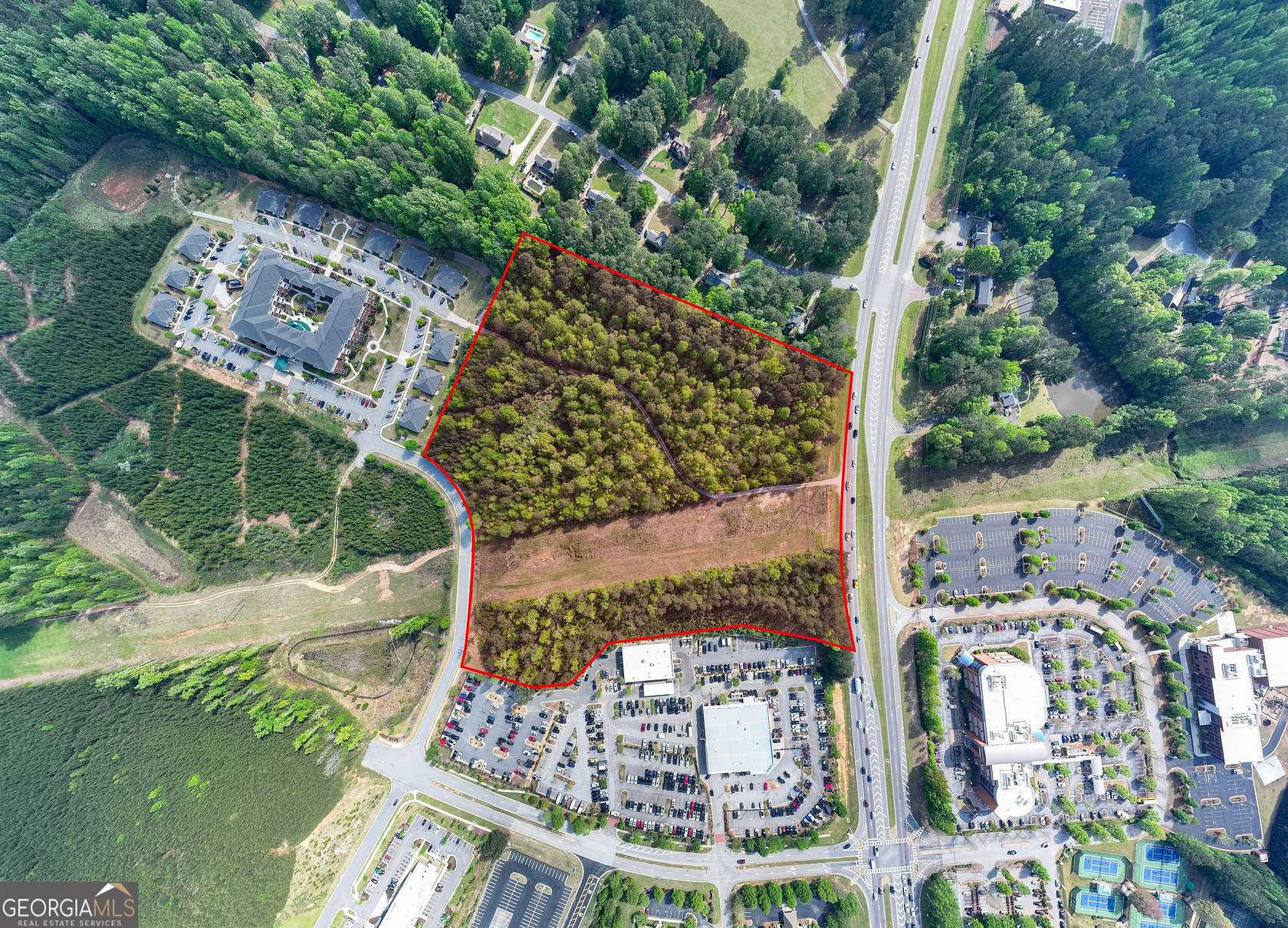 14.5 Acres of Commercial Land for Sale in Newnan, Georgia