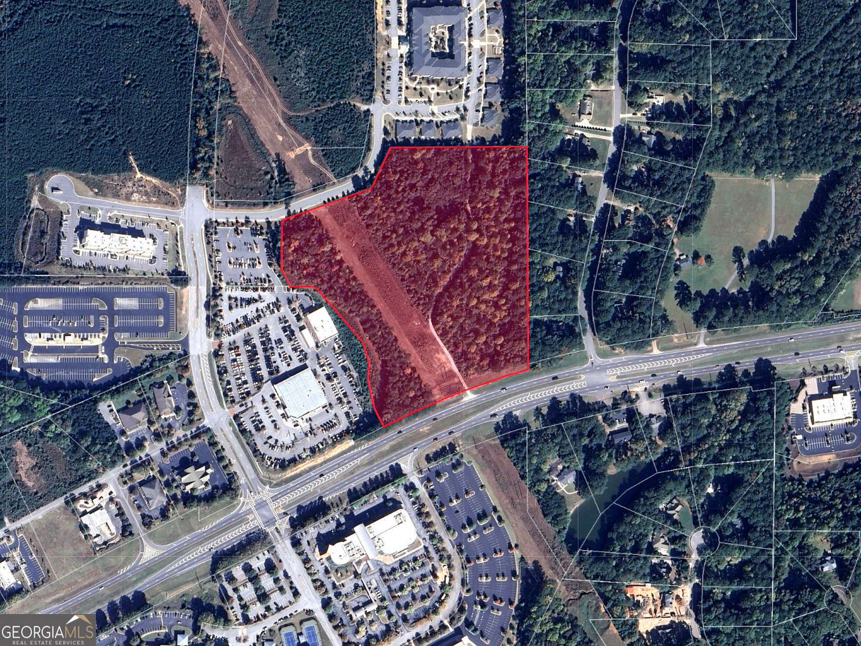 14.5 Acres of Commercial Land for Sale in Newnan, Georgia