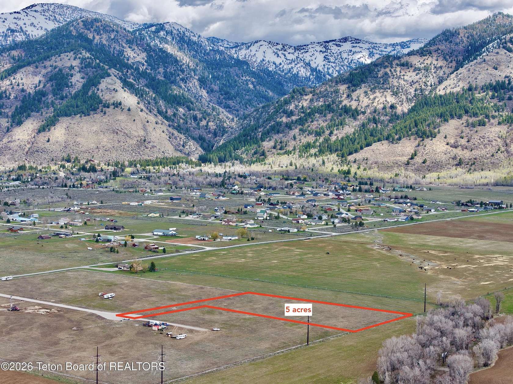 5 Acres of Residential Land for Sale in Thayne, Wyoming