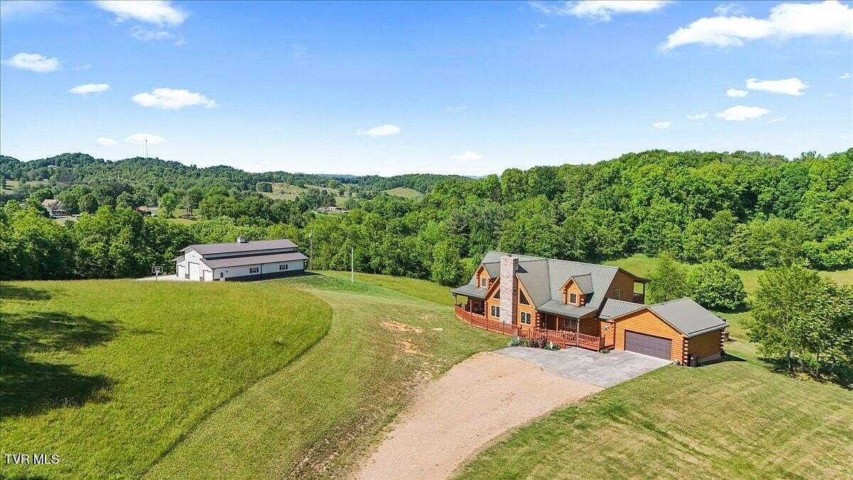 30 Acres of Agricultural Land with Home for Sale in Piney Flats, Tennessee