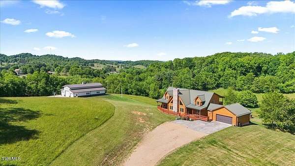 30 Acres of Agricultural Land with Home for Sale in Piney Flats, Tennessee