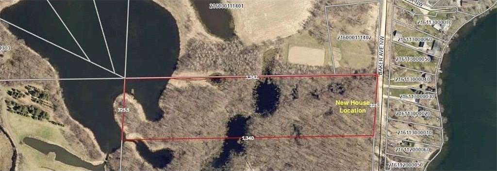 10 Acres of Residential Land for Sale in Monticello, Minnesota