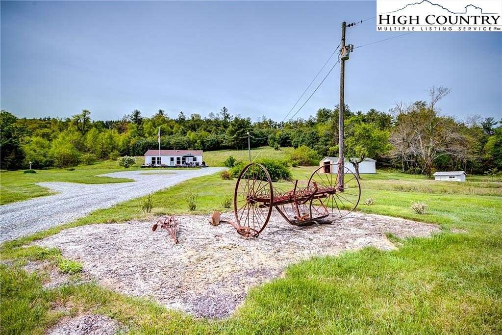 24.7 Acres of Recreational Land with Home for Sale in Laurel Springs, North Carolina