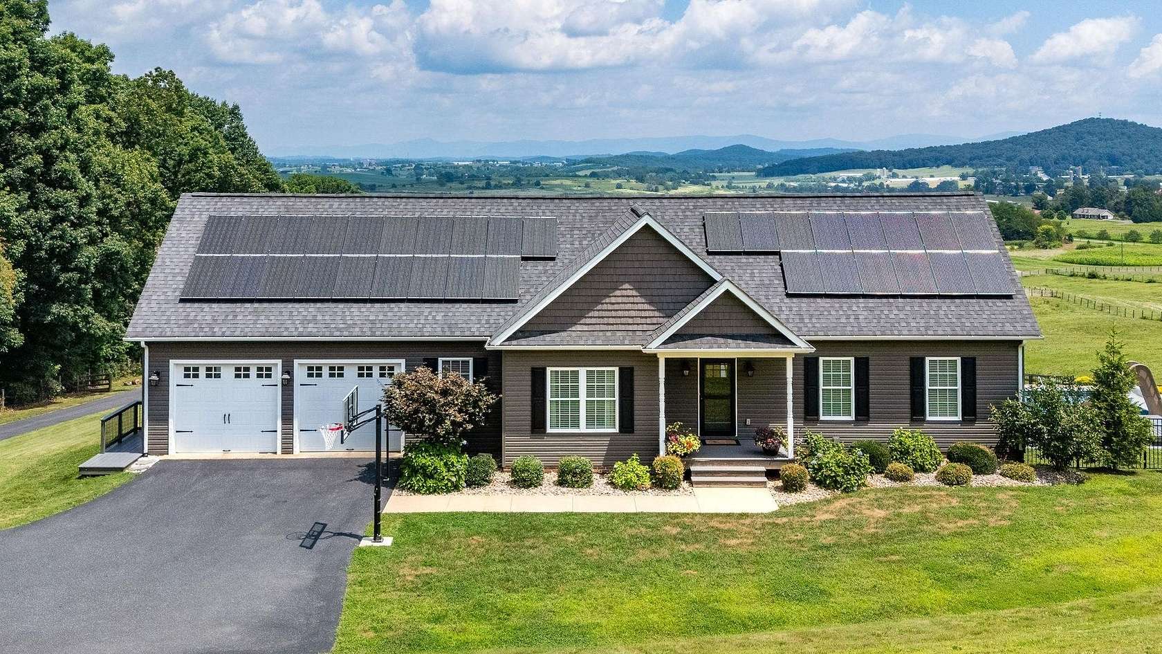 1.5 Acres of Land with Home for Sale in Stuarts Draft, Virginia