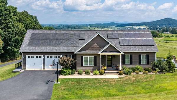 1.5 Acres of Land with Home for Sale in Stuarts Draft, Virginia