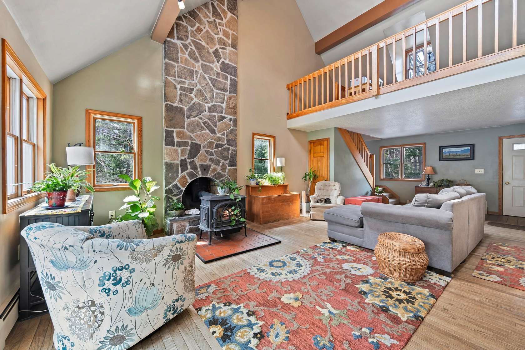 5.59 Acres of Land with Home for Sale in Sugar Hill, New Hampshire