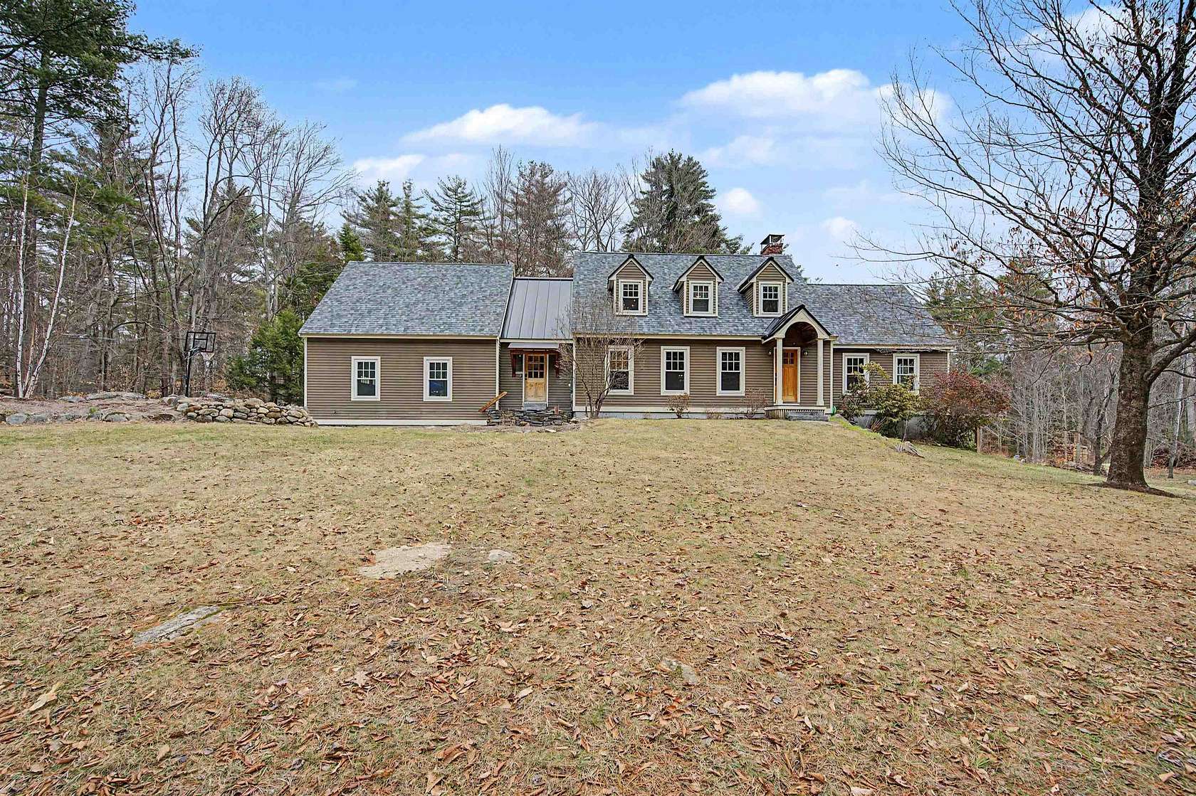 4 Acres of Land with Home for Sale in Bradford, New Hampshire