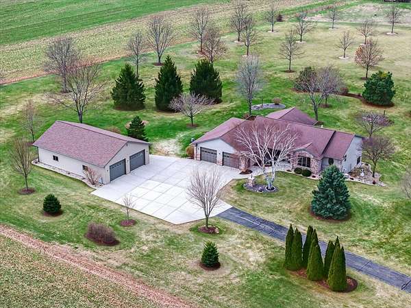 7.18 Acres of Land with Home for Sale in Mount Horeb, Wisconsin