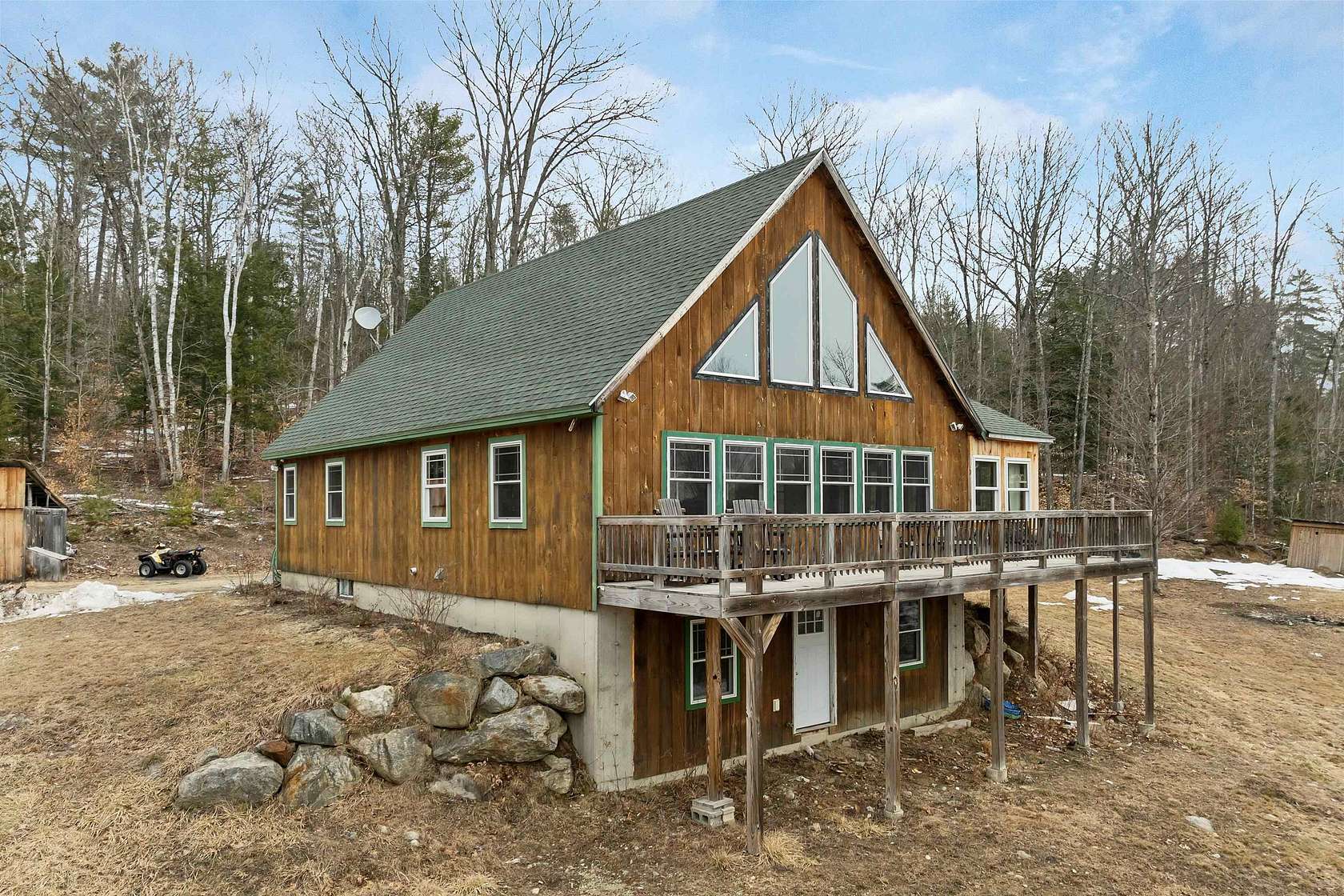 5 Acres of Land with Home for Sale in Thornton, New Hampshire