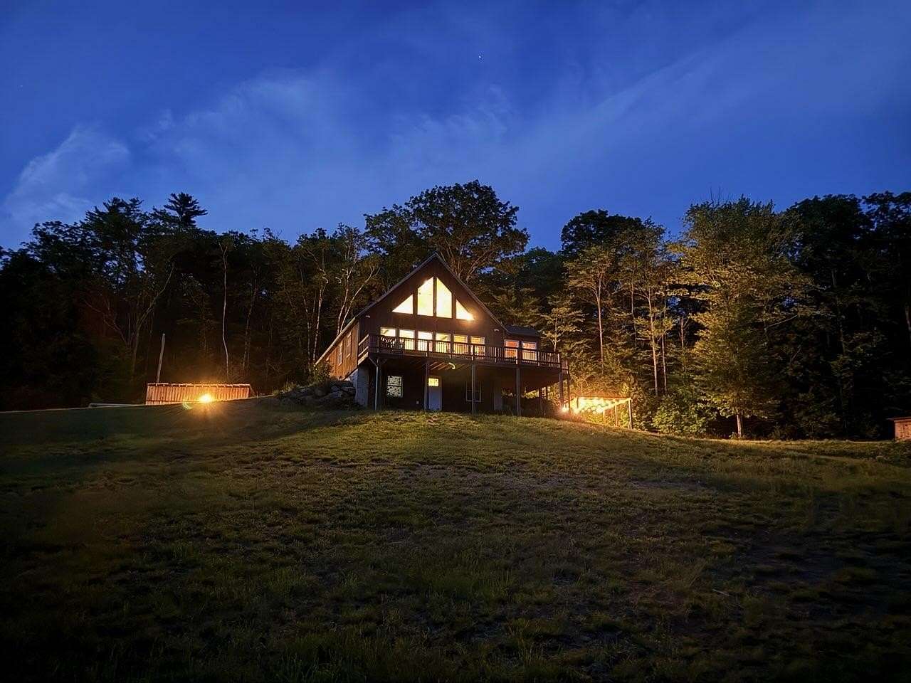 5 Acres of Land with Home for Sale in Thornton, New Hampshire