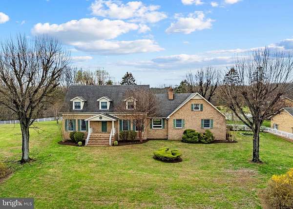 56.6 Acres of Agricultural Land with Home for Sale in Winchester, Virginia