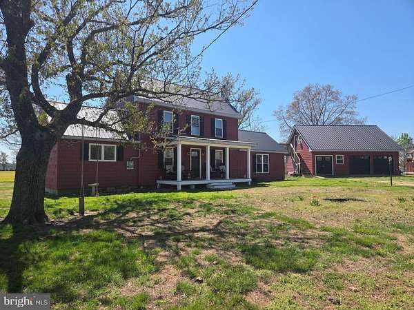 5.47 Acres of Land with Home for Sale in Rhodesdale, Maryland