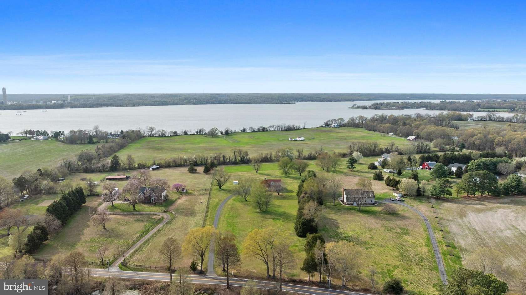 5.4 Acres of Land with Home for Sale in Prince Frederick, Maryland