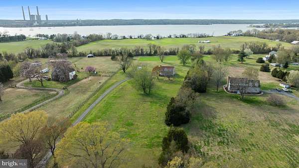 5.4 Acres of Land with Home for Sale in Prince Frederick, Maryland