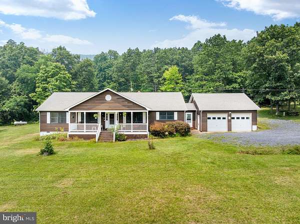 10.8 Acres of Recreational Land with Home for Sale in Star Tannery, Virginia