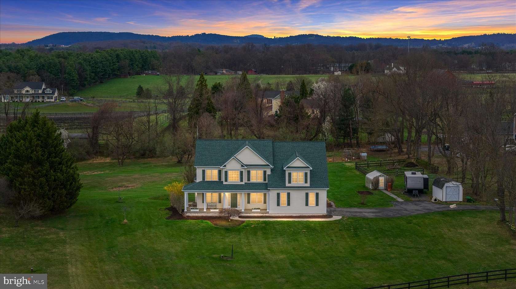 3.6 Acres of Land with Home for Sale in Lovettsville, Virginia