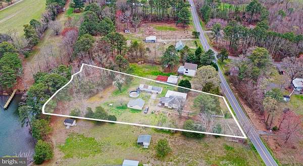 1.5 Acres of Land with Home for Sale in Reedville, Virginia
