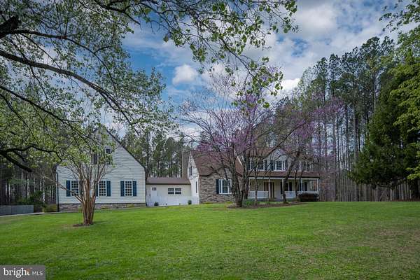 3.5 Acres of Land with Home for Sale in Fredericksburg, Virginia