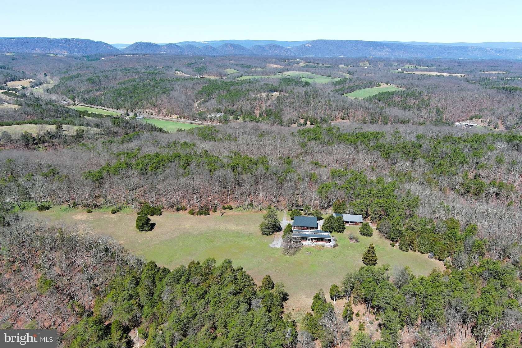 118 Acres of Agricultural Land with Home for Sale in Burlington, West Virginia