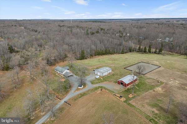 20.5 Acres of Agricultural Land with Home for Sale in Rhoadesville, Virginia