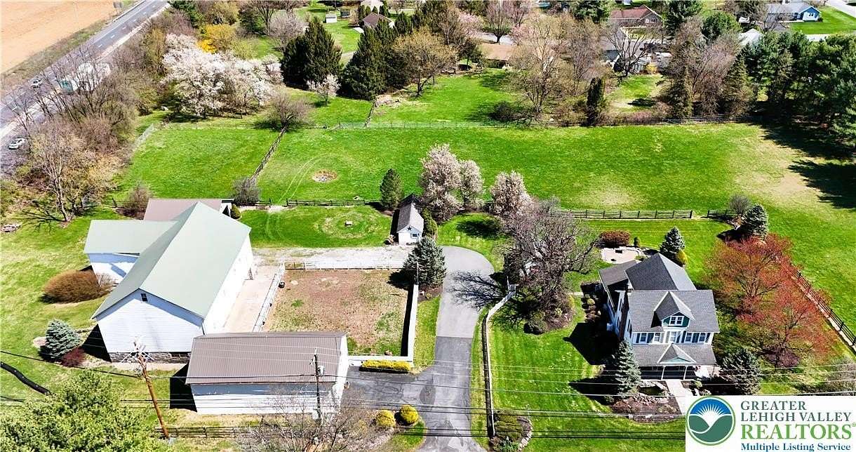 5 Acres of Land with Home for Sale in Bethlehem Township, Pennsylvania