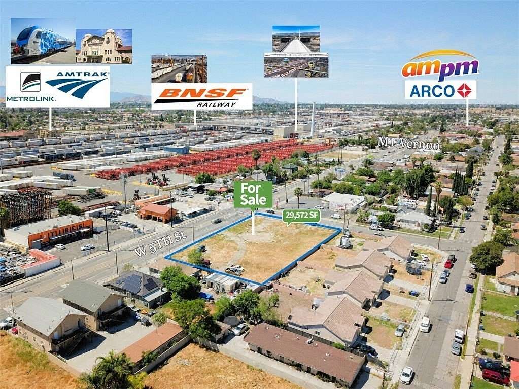 0.68 Acres of Commercial Land for Sale in San Bernardino, California