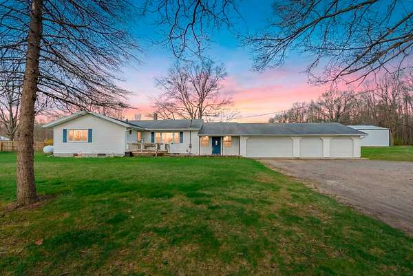 7 Acres of Land with Home for Sale in Richland, Michigan