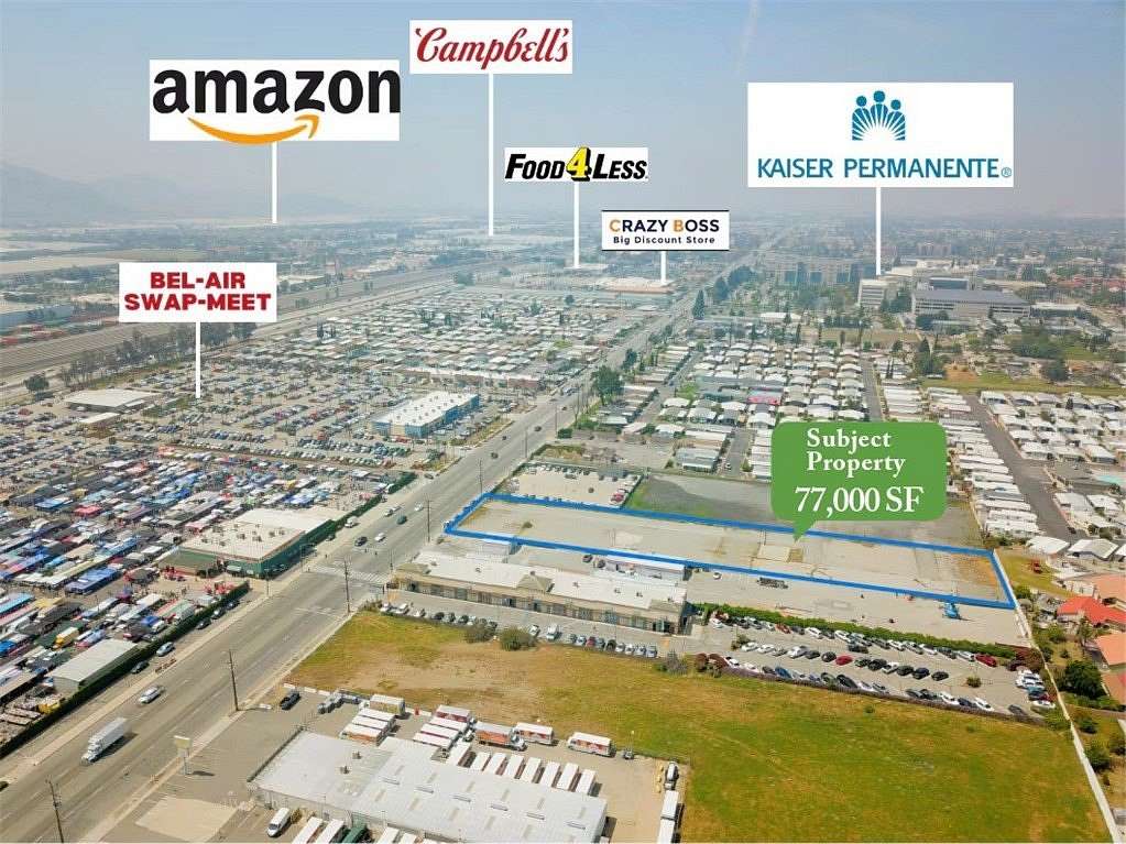 1.77 Acres of Commercial Land for Sale in Bloomington, California