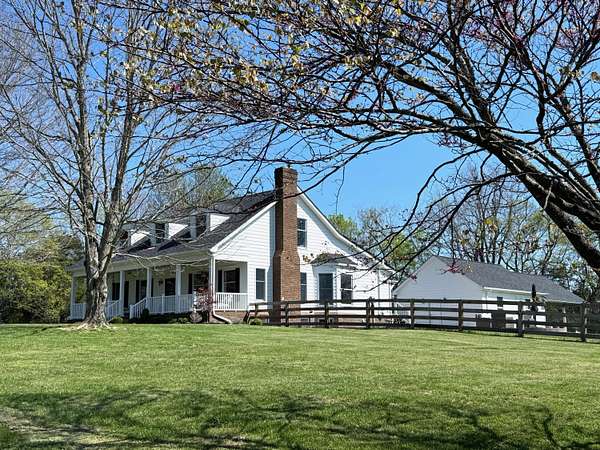 36.3 Acres of Agricultural Land with Home for Sale in Nicholasville, Kentucky