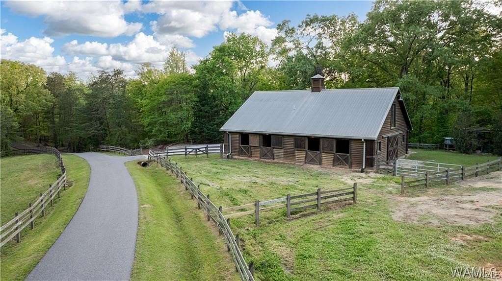 10.6 Acres of Land with Home for Sale in Tuscaloosa, Alabama