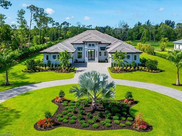 2.5 Acres of Land with Home for Sale in Naples, Florida