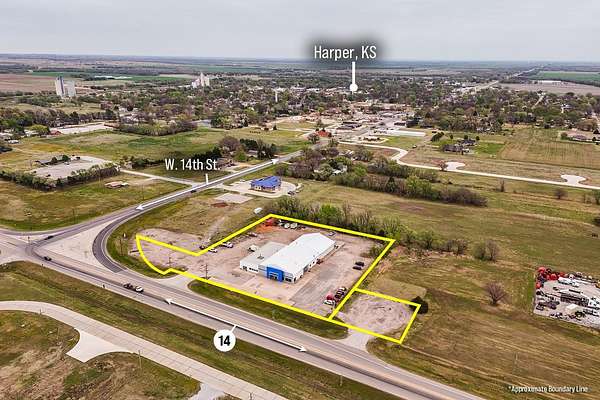 3 Acres of Commercial Land for Sale in Harper, Kansas