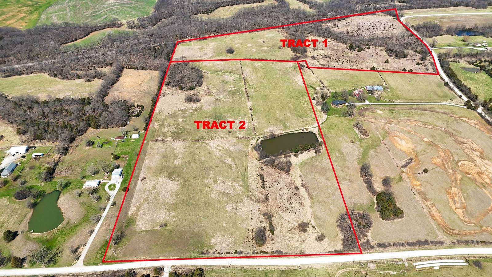 74.1 Acres of Recreational & Residential Land for Auction in Higbee, Missouri
