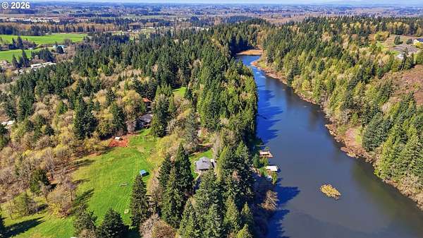 59.7 Acres of Recreational Land with Home for Sale in Mulino, Oregon