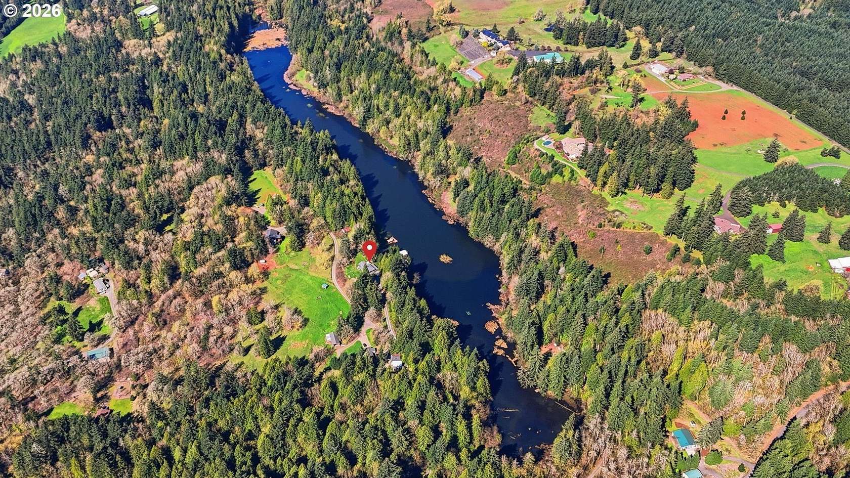 59.7 Acres of Recreational & Residential Land for Sale in Mulino, Oregon