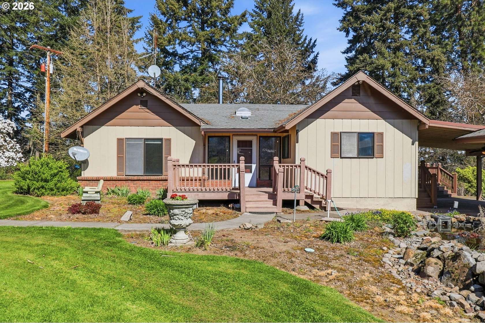 19.1 Acres of Land with Home for Sale in Odell, Oregon