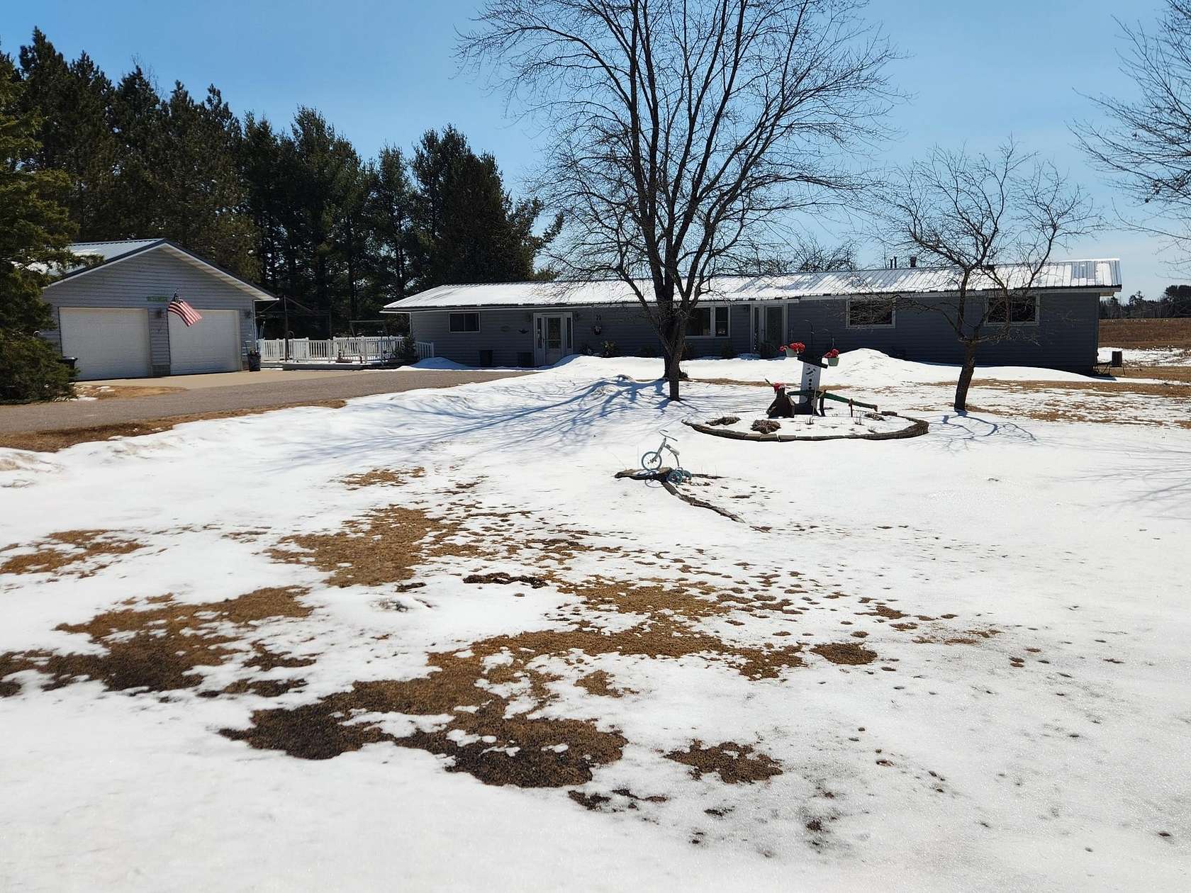 7 Acres of Land with Home for Sale in Rhinelander, Wisconsin