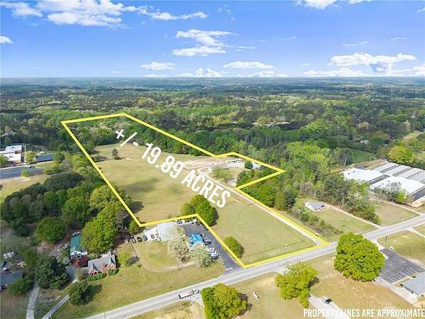 19.9 Acres of Land with Home for Sale in Loganville, Georgia