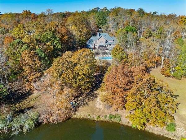 6.73 Acres of Land with Home for Sale in Alpharetta, Georgia