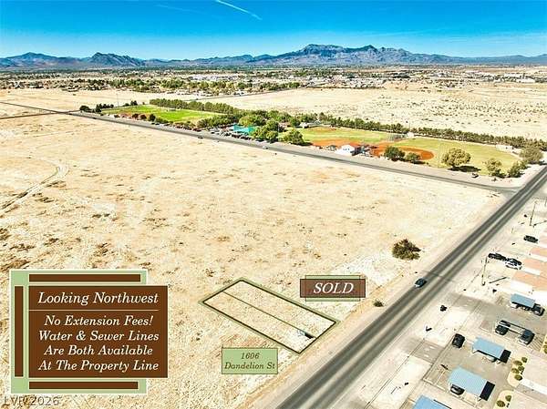 0.07 Acres of Commercial Land for Sale in Pahrump, Nevada