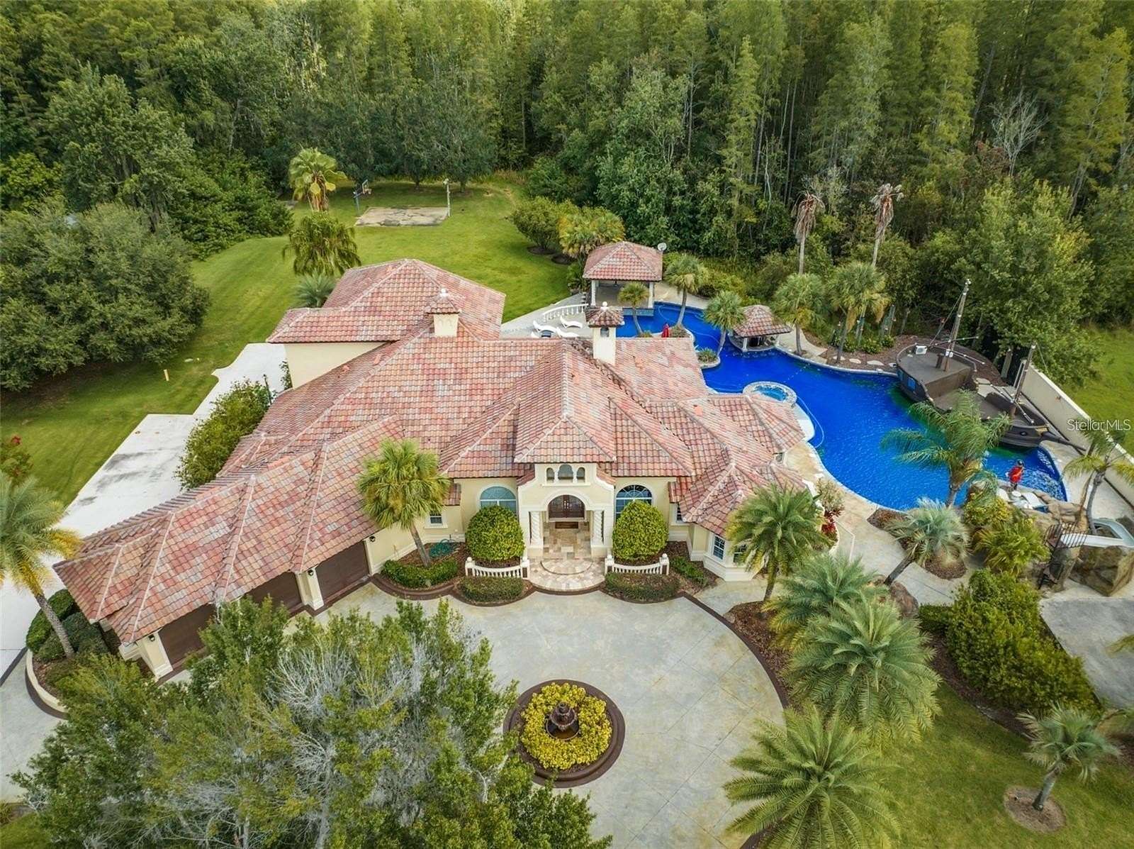 7.57 Acres of Land with Home for Sale in Lutz, Florida