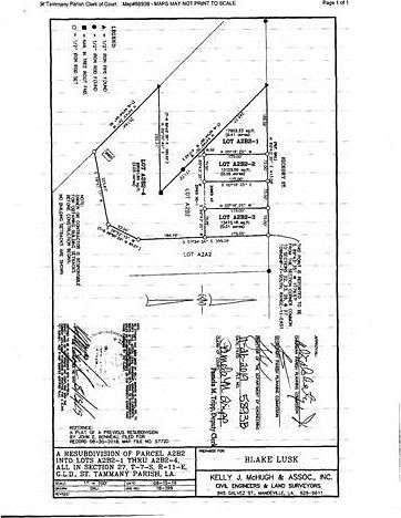 3.85 Acres of Residential Land for Sale in Covington, Louisiana