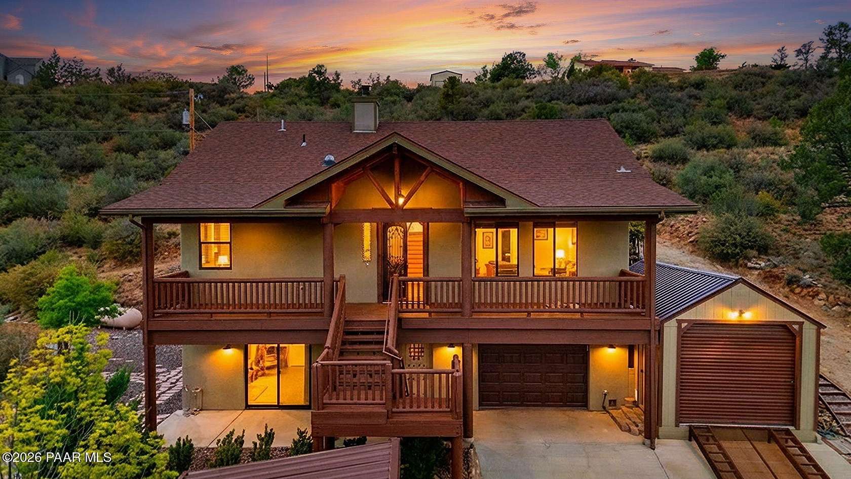 3.13 Acres of Land with Home for Sale in Prescott, Arizona