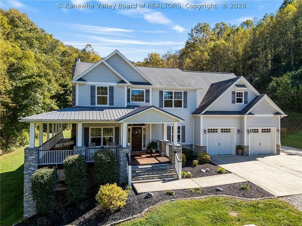 58.1 Acres of Land with Home for Sale in Barboursville, West Virginia