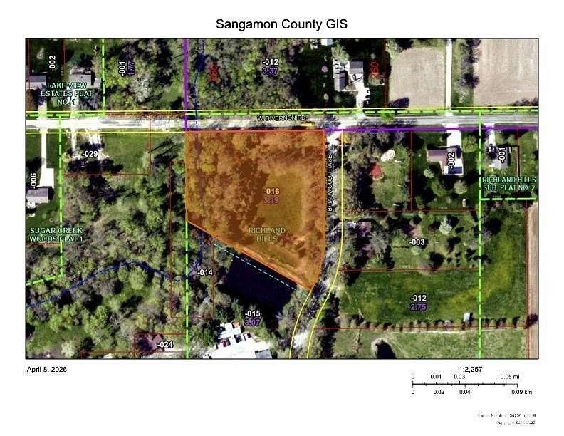 3.19 Acres of Residential Land for Sale in Auburn, Illinois